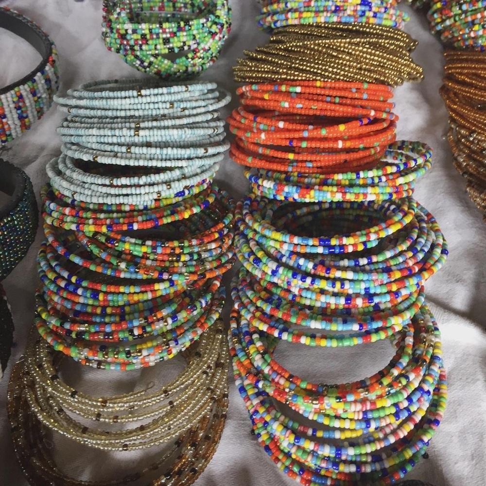 Colorful Beaded Bracelet Set